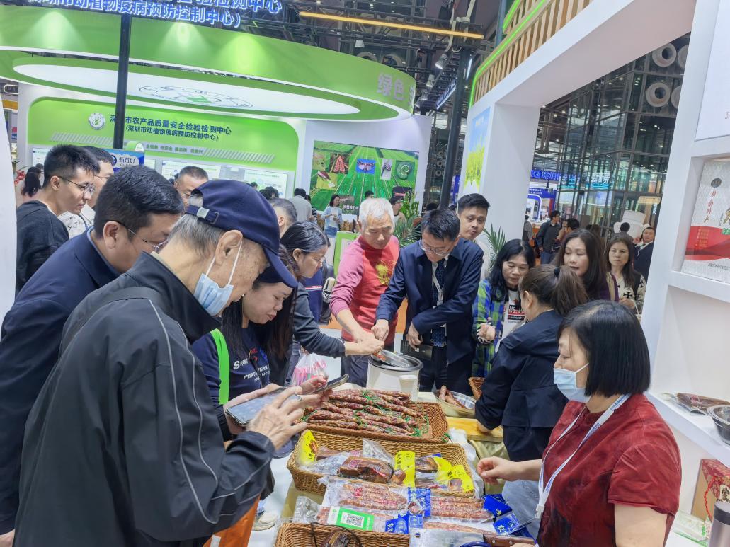 湘品入湾 “圳”当时 湖南农产品闪耀深圳食博会，特色豆制品销售火爆